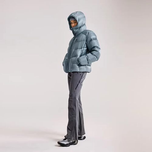 KAILAS凯乐石5000GT羽绒服1000蓬拒水鹅绒轻量连帽保暖休闲外套女 - 图0