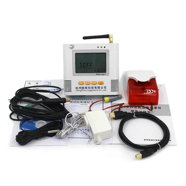 Temperature and humidity recorder L95-23 (SMS warning plus sound and light alarm) wall-mounted temperature and humidity meter