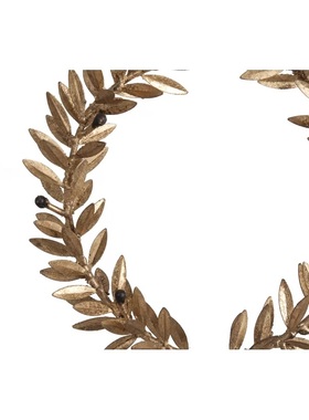 极速复古金箔麦穗大理石底座艺术品摆件创意家居客U厅书房办公室