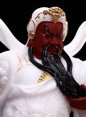 新品汉白玉c伽蓝韦陀菩萨左右护法珈蓝韦驮佛像家用供奉客厅佛堂