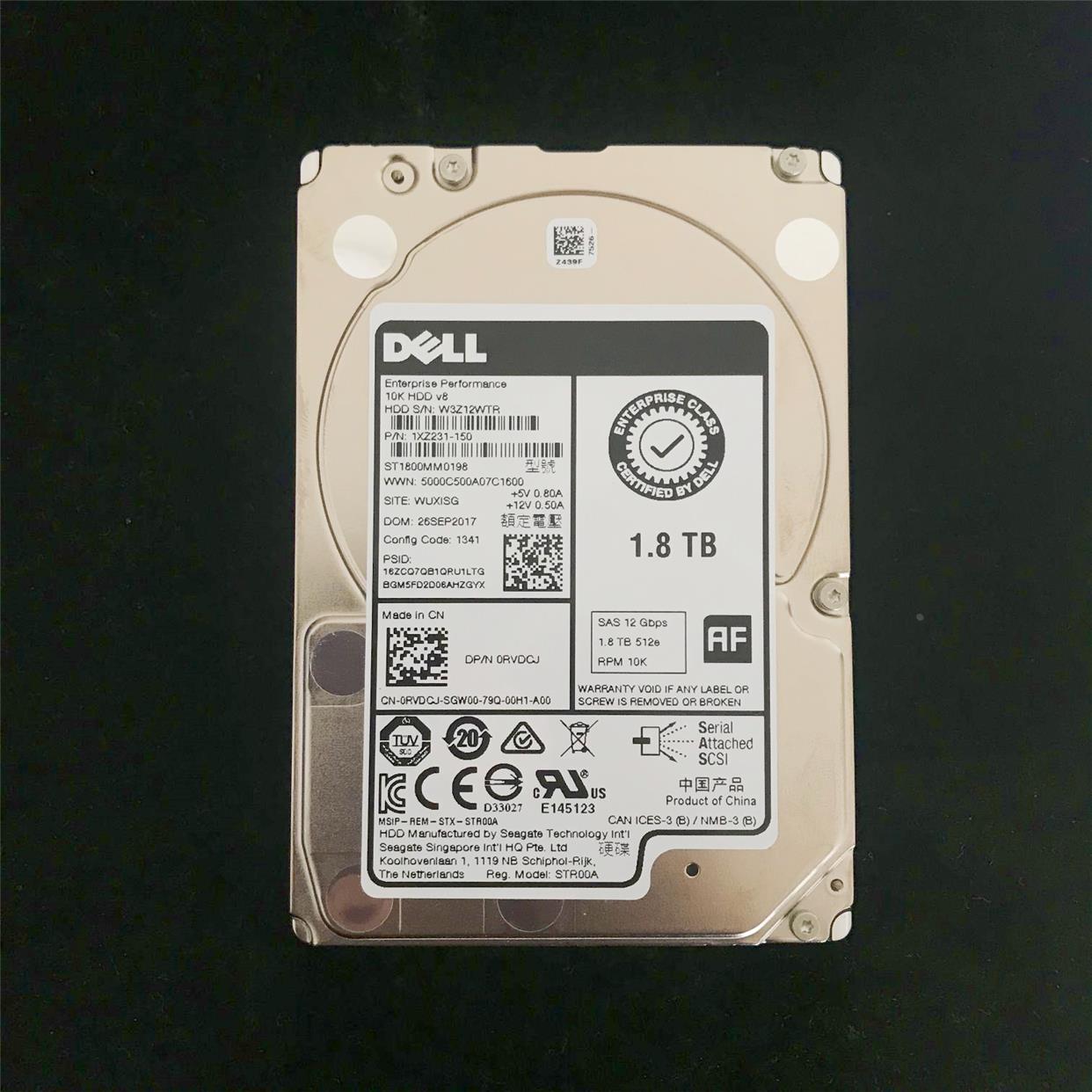 1.8T SAS 12Gb 10K服务器硬盘 ST1800MM0198 0RVDCJ - 图1