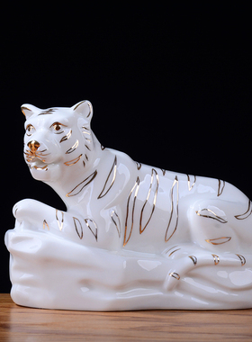 速发客肖鼠陶瓷摆件工艺招财小老鼠摆设家创意 居生厅卧室装饰品