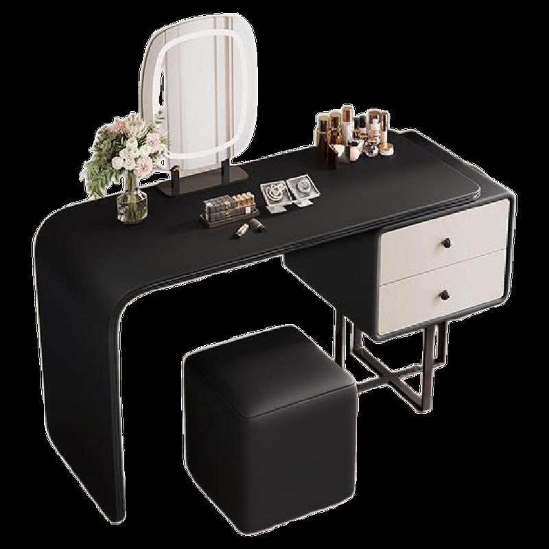 梳妆台简约新款轻奢风卧室小户型现代化妆桌化妆镜纳柜一体小户型,淘宝优惠券,粉丝福利购,淘宝优惠卷