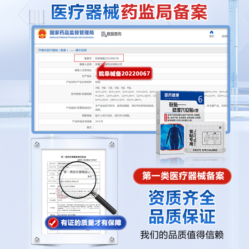 礼医生国药健康砭贴祛湿贴排体内湿寒祛寒排毒去湿除湿清湿旗舰店 - 图2