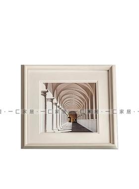 一匚 现代轻奢书柜书架隔板柜子软装装饰画 样板间会所组合摆件