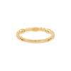 Natural diamond 9K gold ring