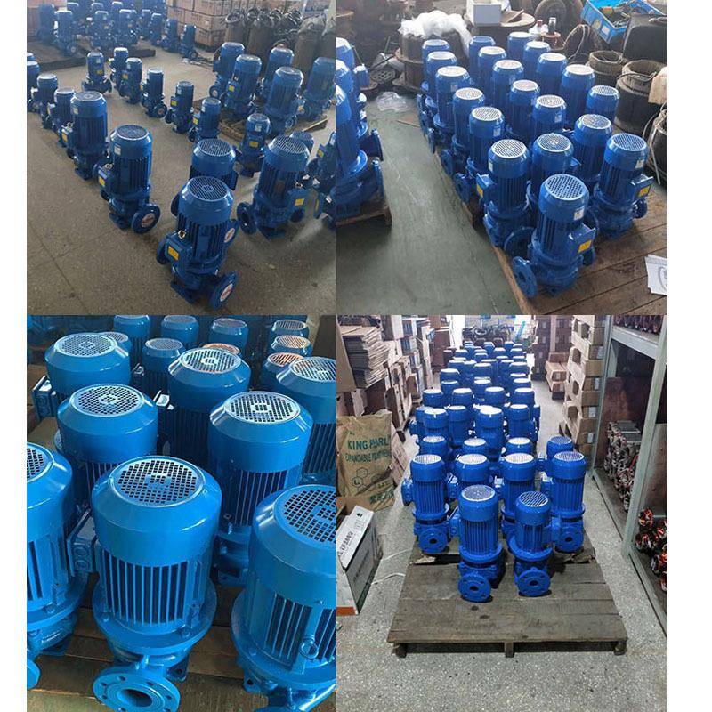 IRG立式循环水泵锅炉热水循环泵耐高温增压管道泵（）变频 - 图1