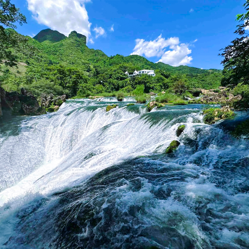 贵州旅游度假纯玩团黄果树瀑布一日游+陡坡塘+天星桥 贵阳跟团游