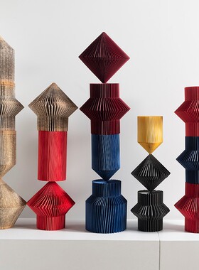 极速装饰推荐手工折纸摆t件客厅现代简约轻奢酒柜家居样板房软装