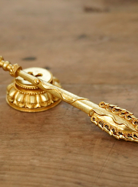 新品黄铜尼泊尔藏式文殊剑菩萨宝剑降魔杵金刚P杵供佛家用供奉摆