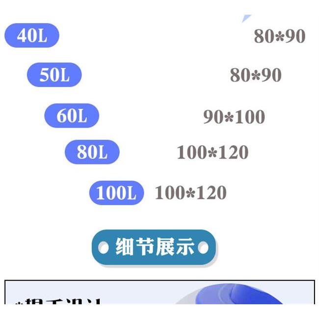 YONNYO 工业大水桶大号圆形塑料垃圾桶加厚大号小区垃圾桶收纳桶 - 图1