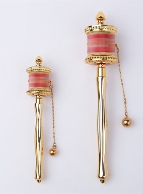 极速藏族转经简挂件转经简手摇底B座西藏特色工艺品转轮西藏迷你