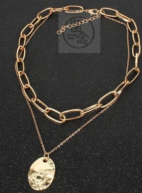 极速。Acceessories temperament alloy pendant simple clavicle