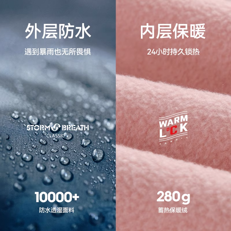 【经典款】伯希和冲锋衣男款三合一可拆卸户外防水防风徒步登山服,淘宝优惠券,粉丝福利购,淘宝优惠卷