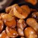 Crispy orchid bean fried spicy beef flavor