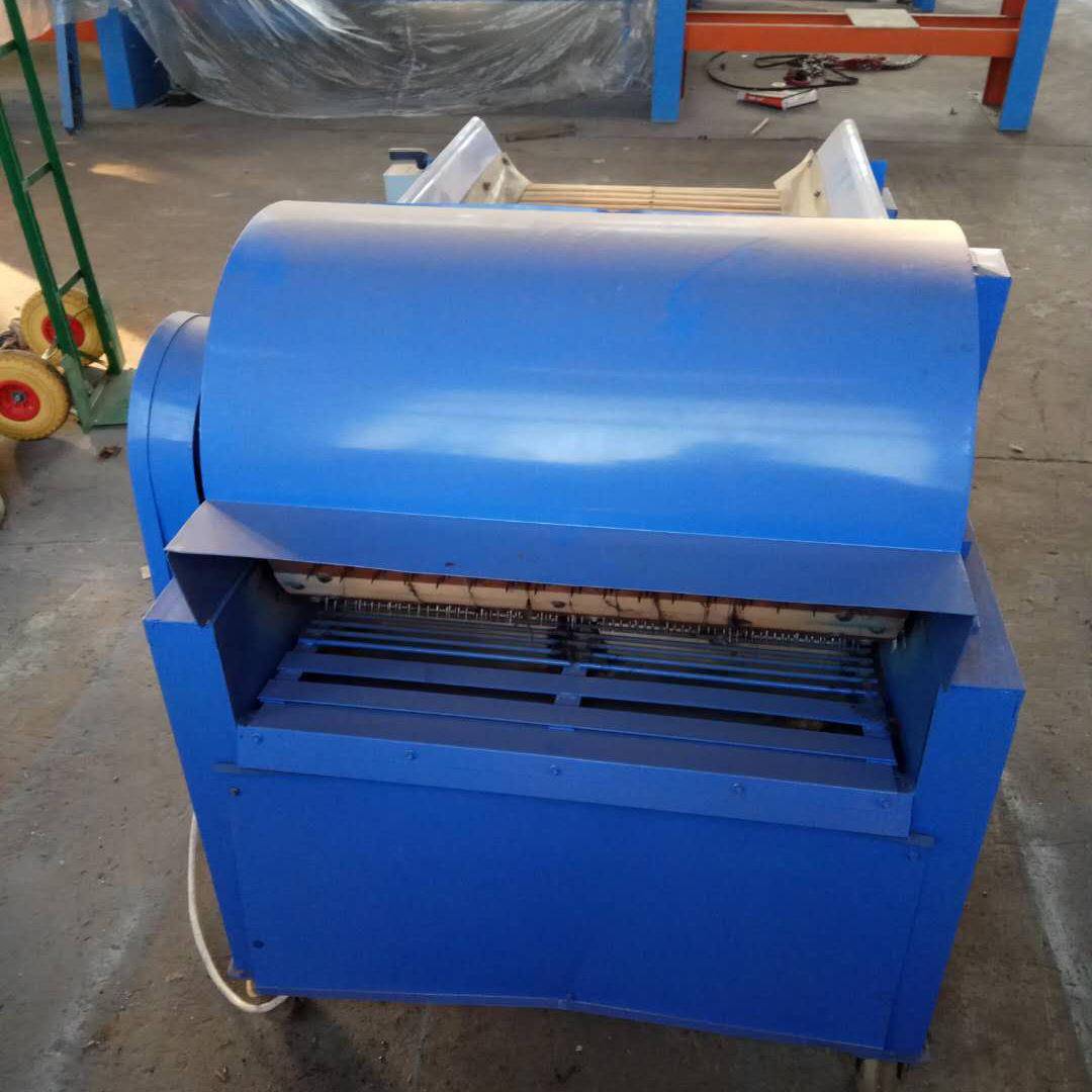 纺织机械纤维开松机PP加玻纤双辊开松机丝绵短纤维棉开花松棉机 - 图0