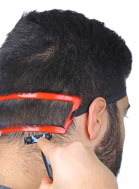 新品自己剪发型模型模具理发x辅助神器男士头型大人后颈造型器工
