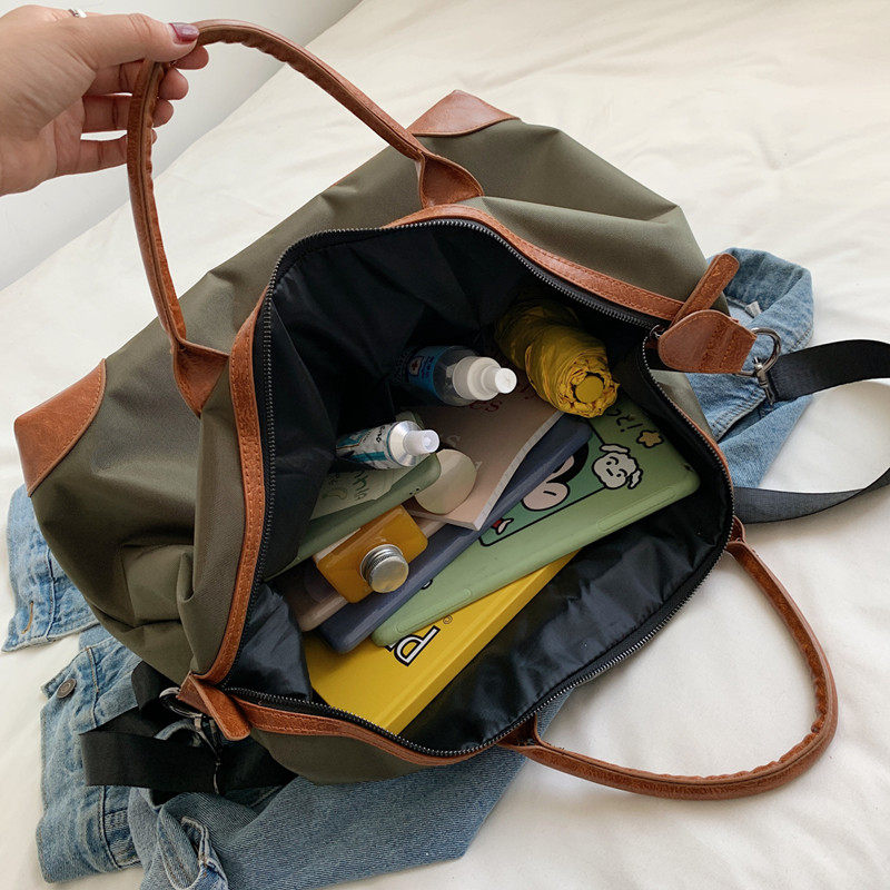 极速旅行包女大容量手提通勤包可携D式时尚撞色潮流待产男出差短,淘宝优惠券,粉丝福利购,淘宝优惠卷