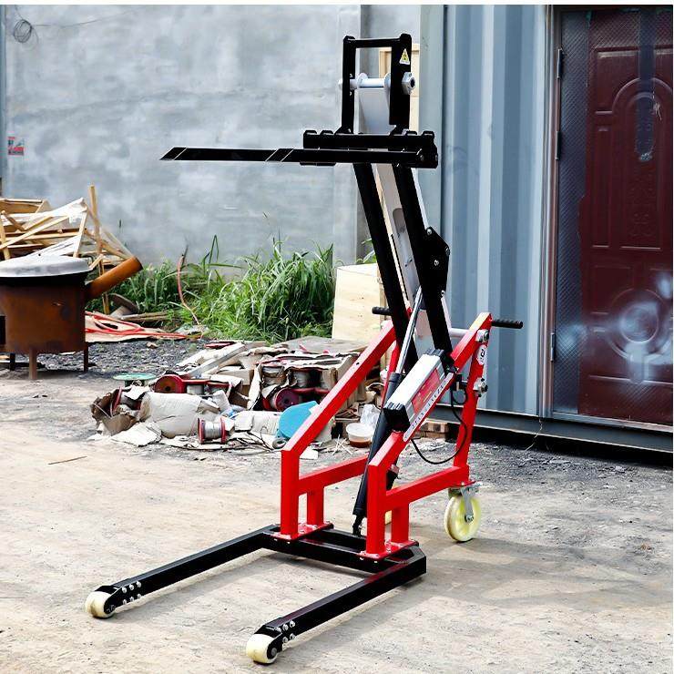 便携式手动液压叉车曲譬升降车叉车小型装卸车升降手动堆高搬运车,淘宝优惠券,粉丝福利购,淘宝优惠卷