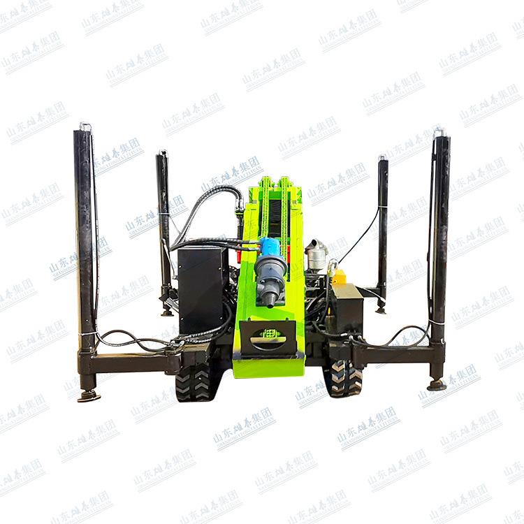 潜孔锤破碎成孔钻机 履带式打井打桩一体机 冲击旋转多用途钻探机 - 图3