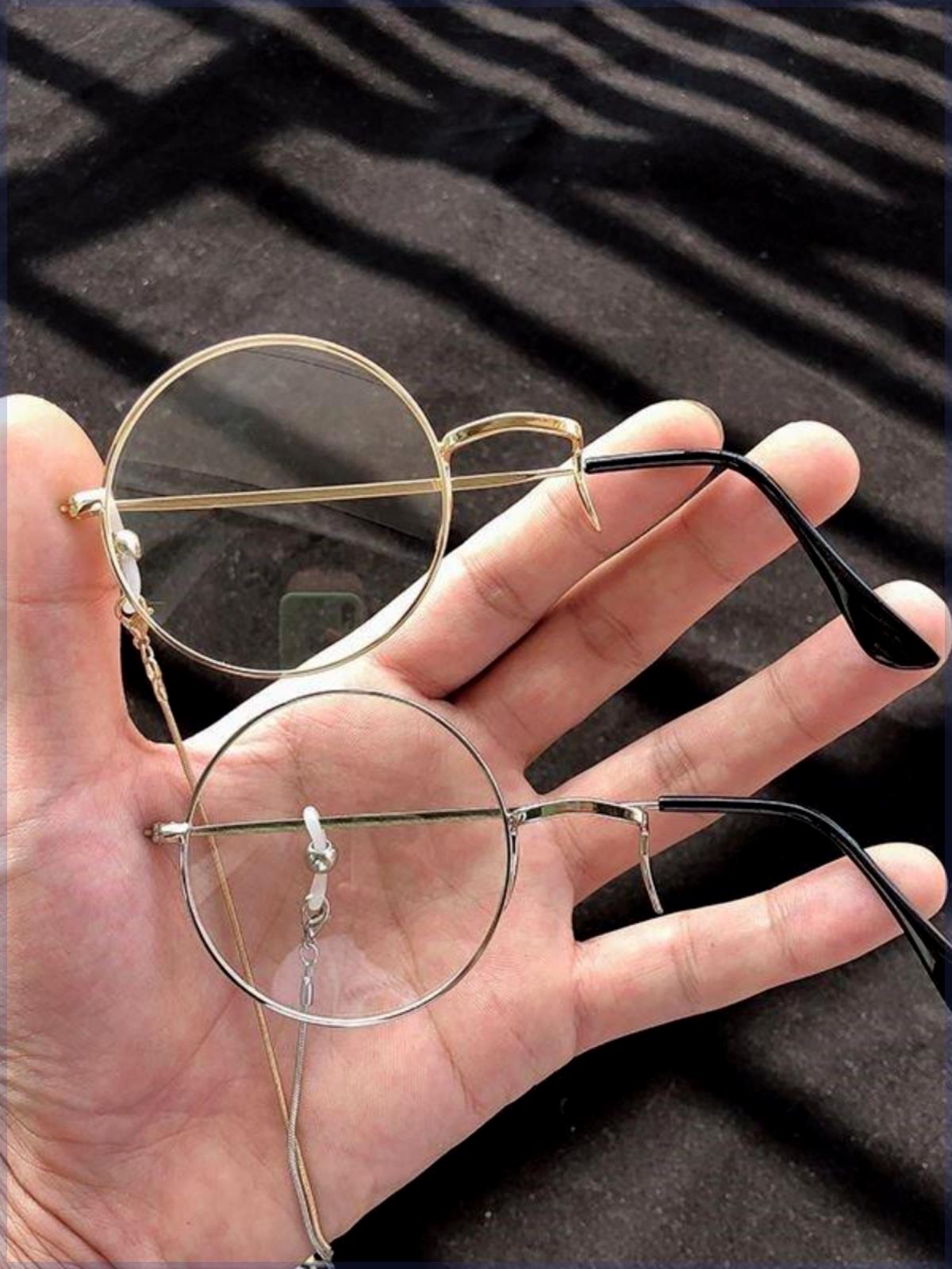 单片眼镜阿蒙单边眼镜复古单眼眼镜顾昀眼镜蔡徐坤同款眼镜基德-图2