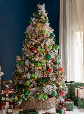 极速圣诞树彩球吊球n挂饰圣诞节装饰品店面场景布置吊饰节日氛围