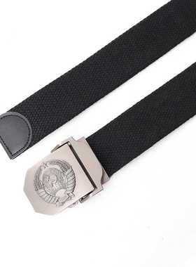 极速Mens Outdoor Tactircal Army Belt 3D Soviet National Embl