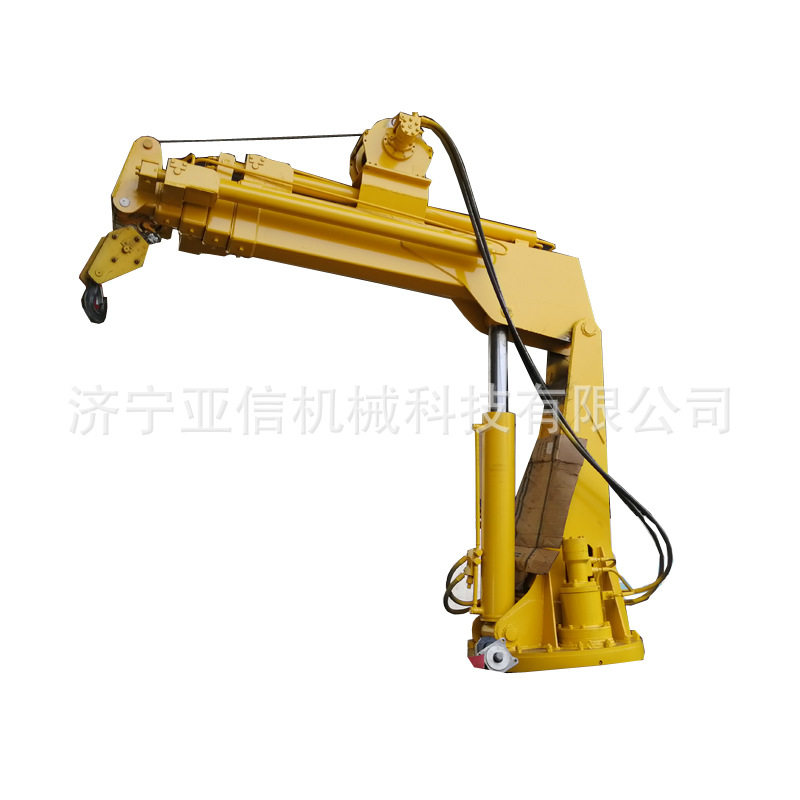 360度旋转液压折臂式吊机可车载 船用折臂吊机 不占空间小吊机,淘宝优惠券,粉丝福利购,淘宝优惠卷