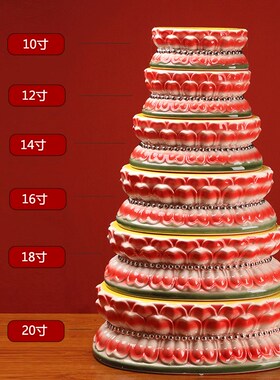 极速佛像底座观音菩萨陶瓷加高莲花座台托架供奉神T像垫高佛台圆