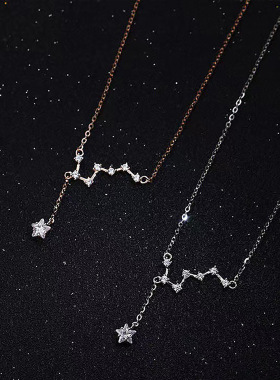 北斗星项链新款女潮流气质轻奢精美小众设计感流苏简约精致锁骨链