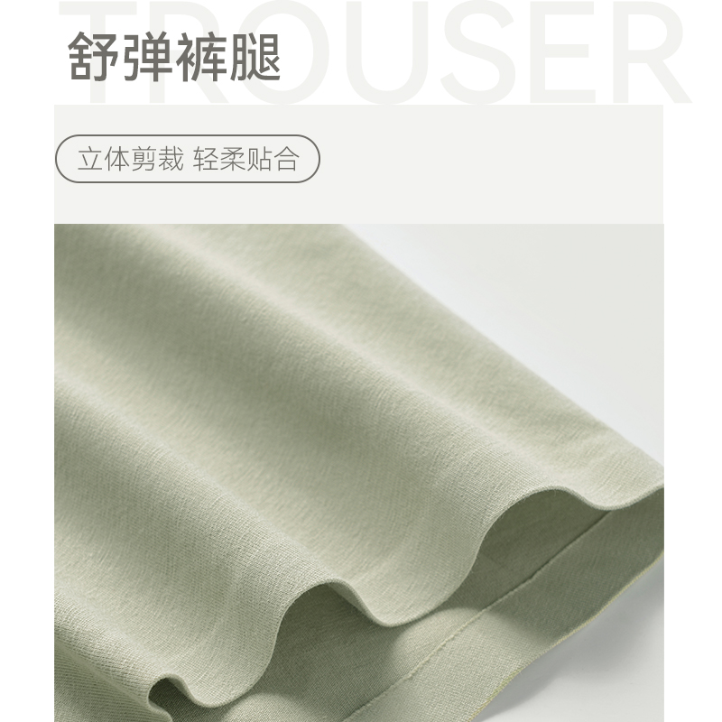 拇指白小内40精梳棉男士抑菌内裤舒适护裆透气无痕平角四角裤