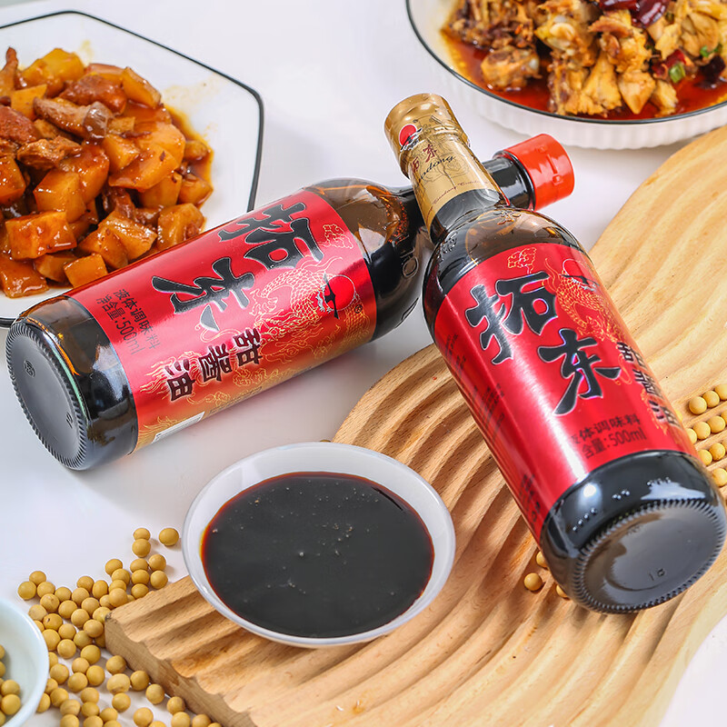 拓东甜酱油500ml云南昆明特产 凉拌米线拌面调料甜酱油家用调味品