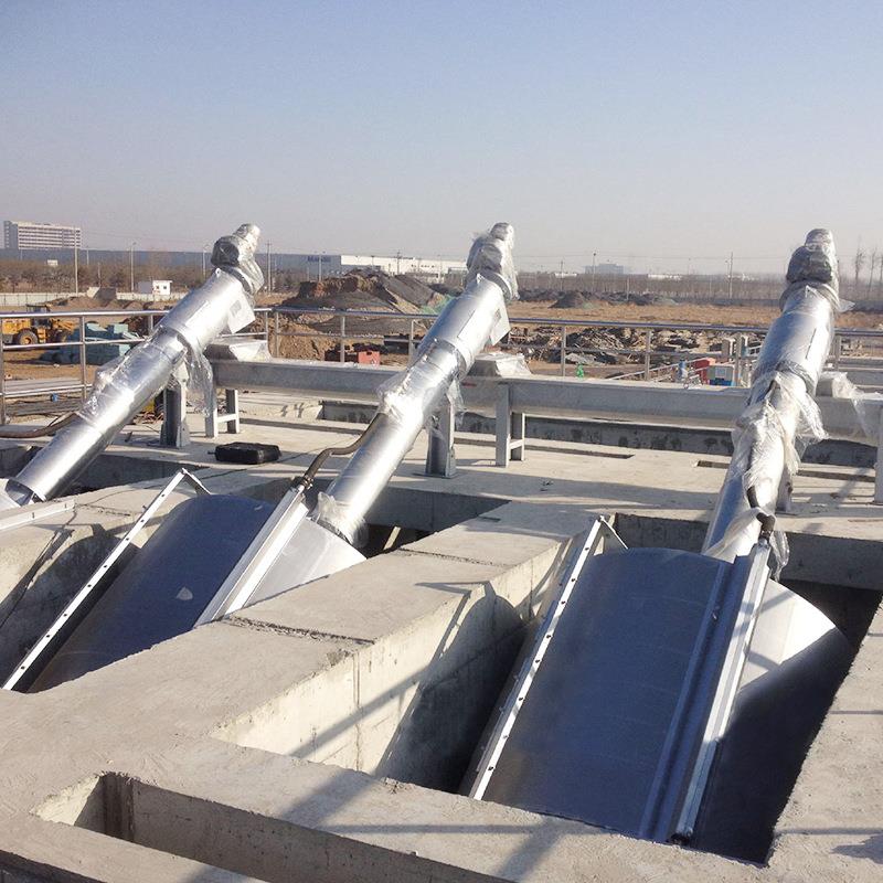 转鼓式机械转网孔膜转筒式格栅屠宰捞毛机转鼓细格栅机 - 图0