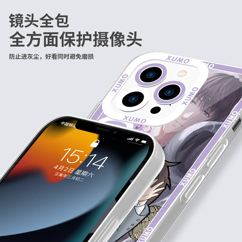 恋与制作人手机壳苹果14华为mate40李泽言iPhone13promax周棋洛OPPO小米11vivo动漫p40游戏12周边30适用x许墨-图2