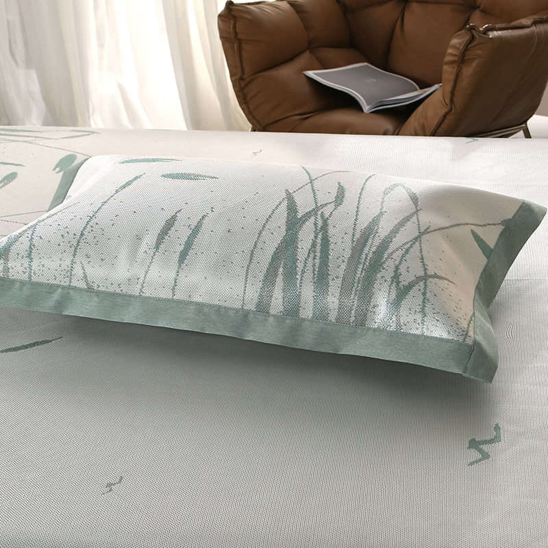 1200d夏季g高端冰丝凉席三件套床单款可机洗水洗空调凉席可折叠裸,淘宝优惠券,粉丝福利购,淘宝优惠卷