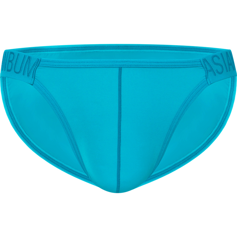 Asianbum男三角内裤舒适透气低腰性感提臀U凸囊袋紧身高叉三角裤 - 图3