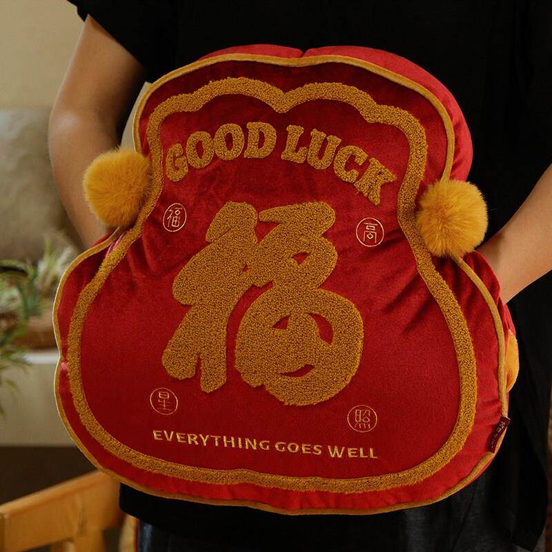 2025蛇年装饰大礼包新年抱枕过年礼物春节O场景布置公司年货礼盒