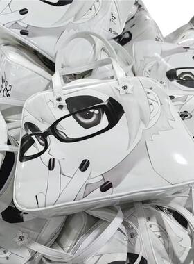 2025新款日系二次元动漫手提包包女大容量上课通勤单肩百搭斜挎包