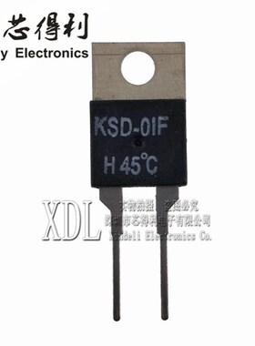 常开KSD-01F 35/40/45/50/65/70/85/95/100-130 温控温度开关