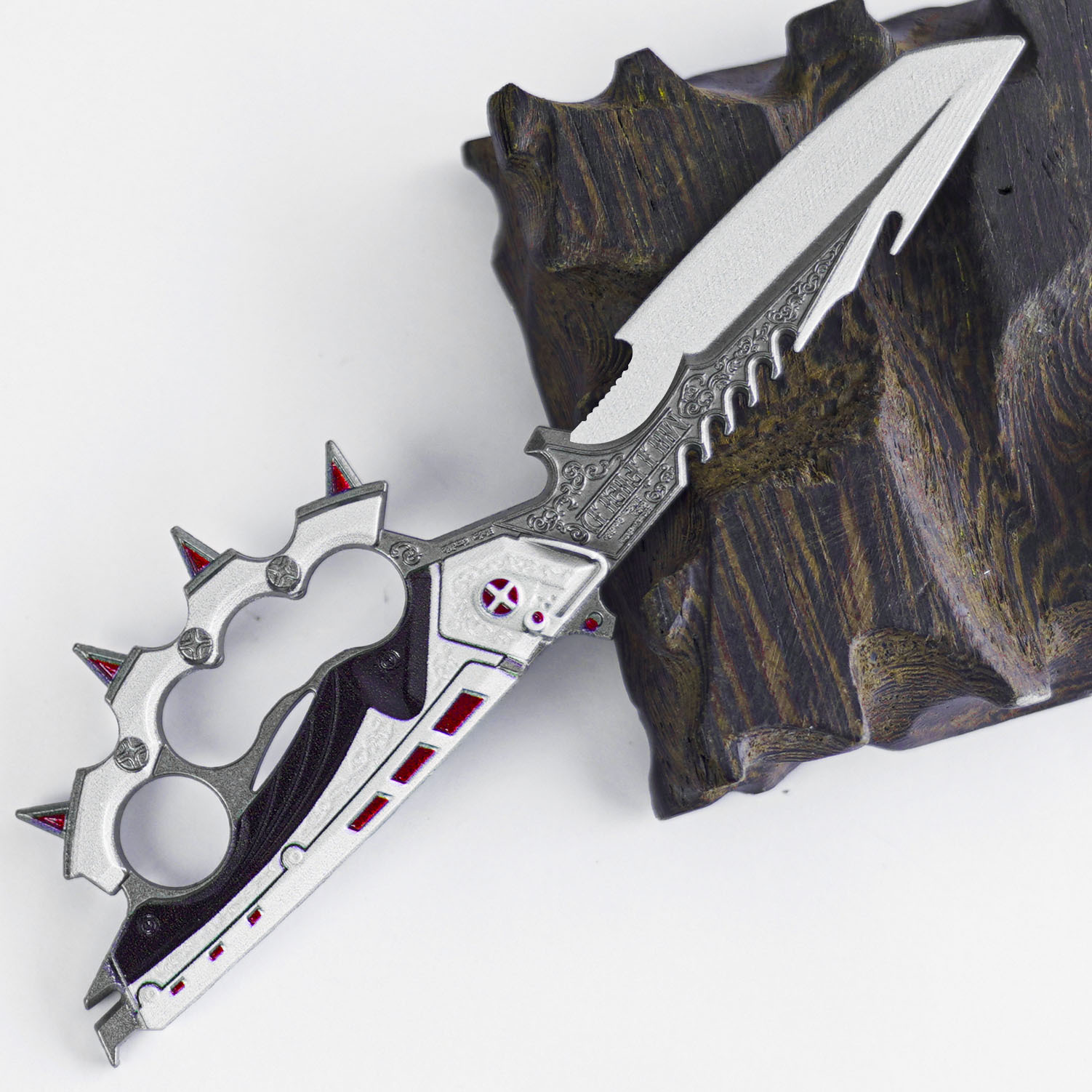 三角洲行动周边信条近战武器同款S7刀皮模型合金兵器系列金属26cm - 图3