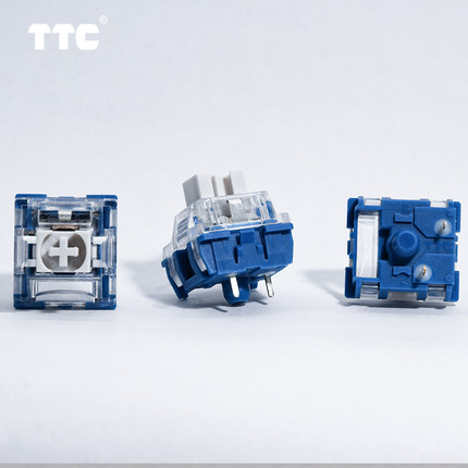 TTC快银轴V2 机械键盘开关 客制化 全新电竞轴金粉外设更快银新款 - 图0