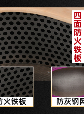 升级木质温灸宝滤烟艾灸盒腰腹肚子灸具全身通用家用无烟隔姜悬灸