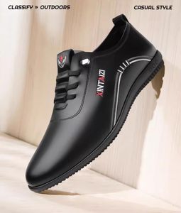 英伦班纳旗舰店男鞋气质豪车鞋2024爆款驾车鞋男士休闲真皮鞋子潮