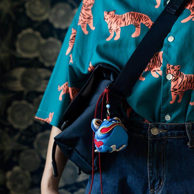 王的手创 刺绣挂件手工diy材料包兔子布偶桂花香囊银蟾自制平安符,淘宝优惠券,粉丝福利购,淘宝优惠卷