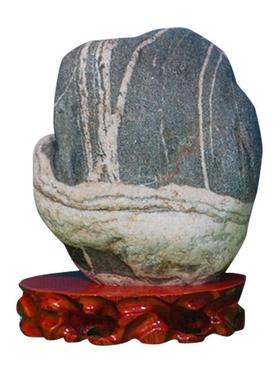 正宗泰山石敢当镇宅石补角办公室居家客厅摆件靠山石招财泰山石