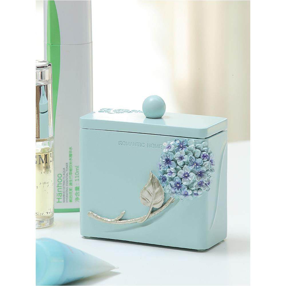 欧式田园牙签盒时尚便携牙签筒棉签盒木质可爱牙签罐家居用品包邮,淘宝优惠券,粉丝福利购,淘宝优惠卷