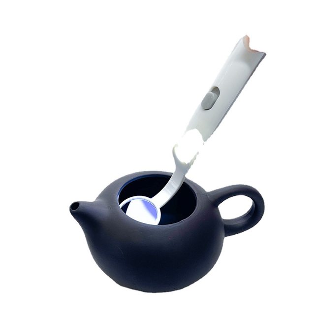 Duzhi Watch Teapot Purple Clay Teapot Endoscope LED with Light