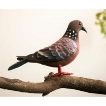 Animal model simulation letter dove spotted pigeon wild dove son props Photographic landscaping Accessories Swaying pieces Toys