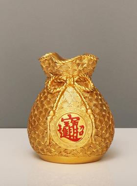 双象福袋存钱灌双用代表样样吉祥天然环保树脂纯手工制做支付定制