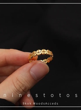 钛钢戒指高级感轻奢款